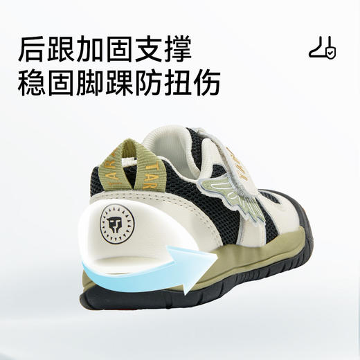 泰兰尼斯218户外学步鞋春季新款男宝宝轻便软底女童防滑婴幼儿鞋T01T6A8542 商品图3