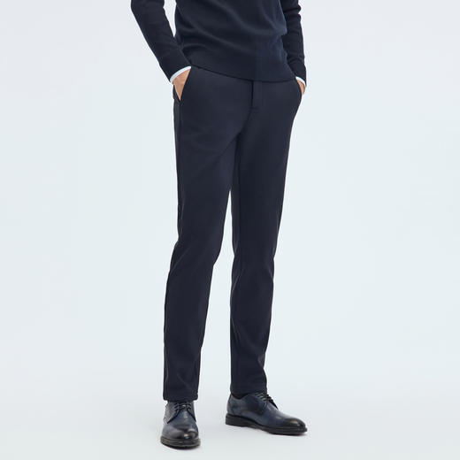 【门店同款】圣得西男款2025年冬季休闲长裤青年保暖顺滑锥形裤 商品图1