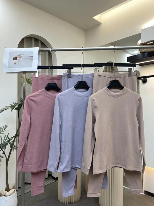 【仿生羊绒蚕丝混纺 暖绒热循环】中领护脖羊绒蚕丝暖绒套装（含羊绒蚕丝蛋白 ME4246） 商品图6