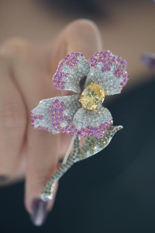 高定胸花【摇曳】（单款） 商品图2