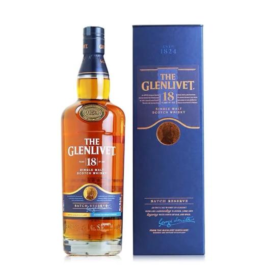 【超市】格兰威特 单一麦芽苏格兰威士忌 18年陈酿 700ml 商品图0