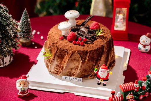 圣诞树桩蛋糕 商品图0