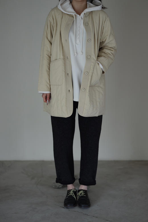 两色定制面料薄棉服 商品图2