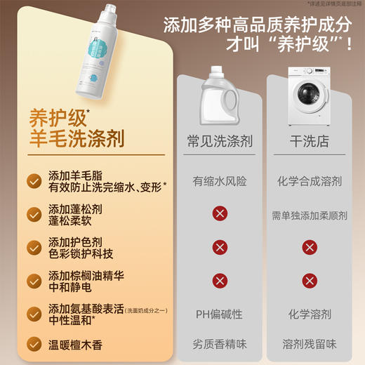 净狮真丝羊毛洗衣液1和羽绒服洗衣液组合链接 商品图3