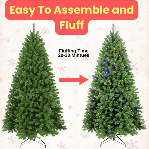 【原价1500元】2025款 美国 Stellar Hero 高端圣诞树 带多色LED灯  环保 安全  长寿命 商品图2