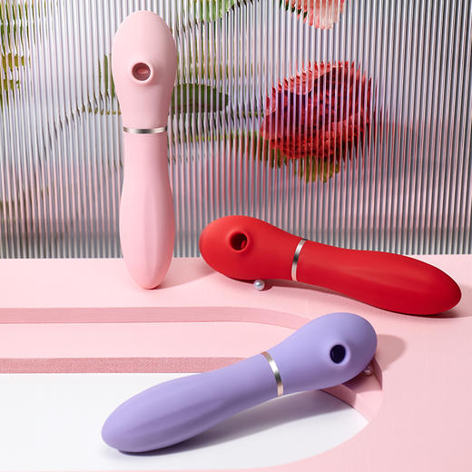 GALAKU元气章鱼脉冲吮吸震动棒女用加温振动棒 商品图6