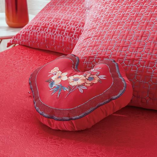 恐龙家纺TG 【凤求凰】涤棉大提花婚庆八件套 商品图6