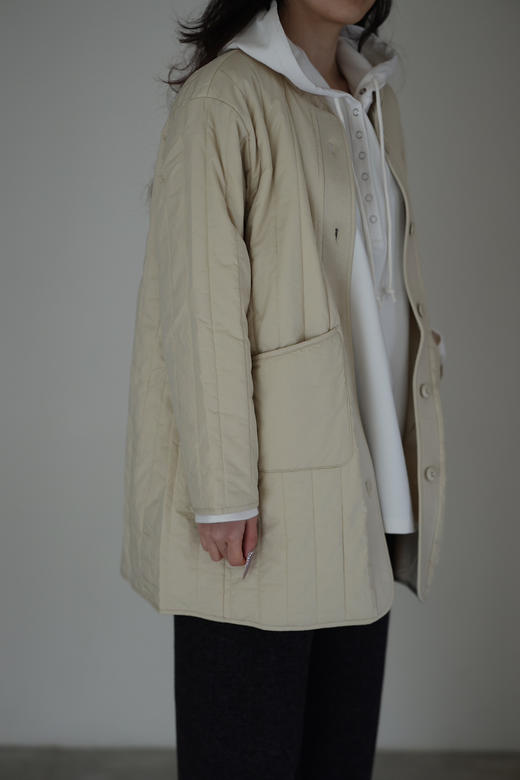两色定制面料薄棉服 商品图1