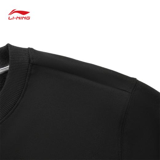 李宁男子加绒保暖套头卫衣AWDVA45 商品图7