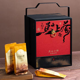 【年货礼盒】茶叶 马上有茶正山小种 红茶 提篮 茶叶礼盒 茶饮 五虎 180g