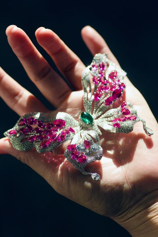 高定胸花【蝶之女】 商品图2