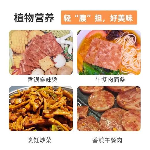 植物“五花 肉” 210g/袋 植物“酱牛 肉”、植物 “午餐肉” 220g/袋 商品图4
