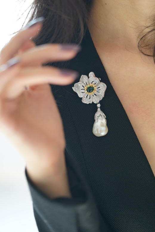 高定珠宝【碧色玉雪】巴洛克 商品图4