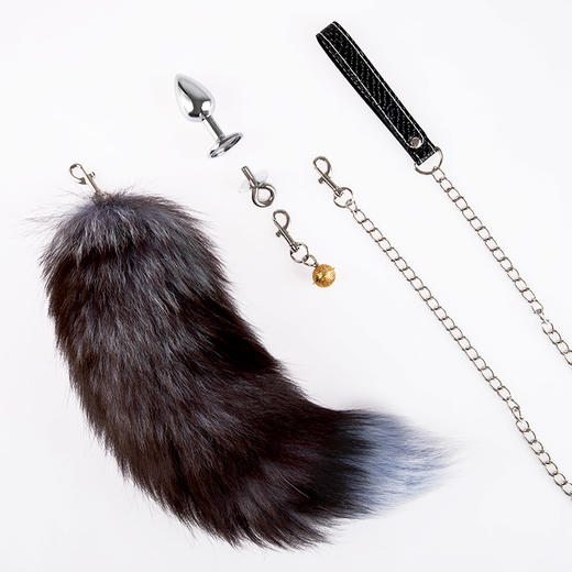 谜姬 牵引式狐尾肛塞sm 商品图4