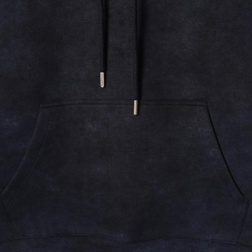 WY1539SDSA男士秋冬新款痞帅男装潮牌扎染拼接针织连帽卫衣百搭时尚上衣 商品图3