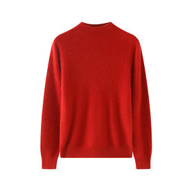 【清河羊毛羊绒专场】鹿展514 女款半高领羊绒衫 100%山羊绒