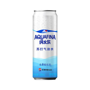 百事可乐纯水乐AQUAFINA无糖0脂0卡苏打气泡水汽水饮料330ml *12听 随机发 商品图1