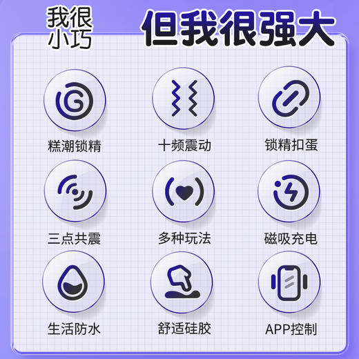 【伴侣共震】谜姬 奈斯助潮互动环APP款情趣套环 商品图3