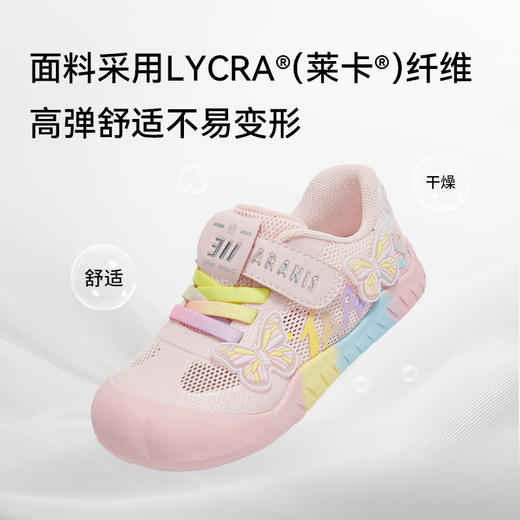 泰兰尼斯童鞋2026春季新款幼儿园室内鞋女童板鞋包头女宝宝运动鞋T02X6A8730 商品图4