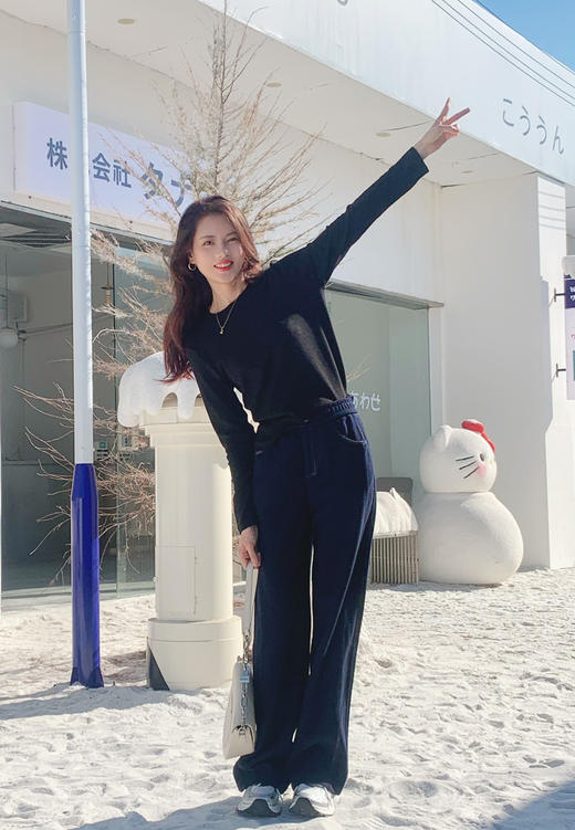 【百图lulu定制】【宝藏T】六色 百搭暖糯 细腻 高弹 不透肉 长袖T恤 商品图6