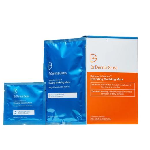 【效期26年7】DDG Dr Dennis Gross 玻尿酸补水软膜64.7g*4袋/盒 商品图0