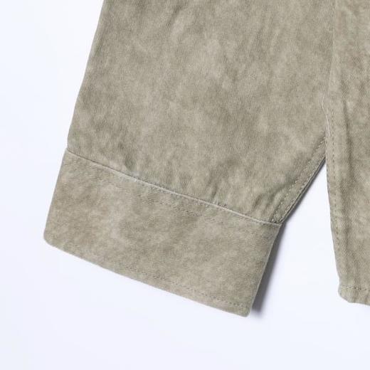 6018SDSA男士秋冬新款痞帅男装韩版休闲扎染拼接翻领长袖衬衫百搭宽松 商品图4