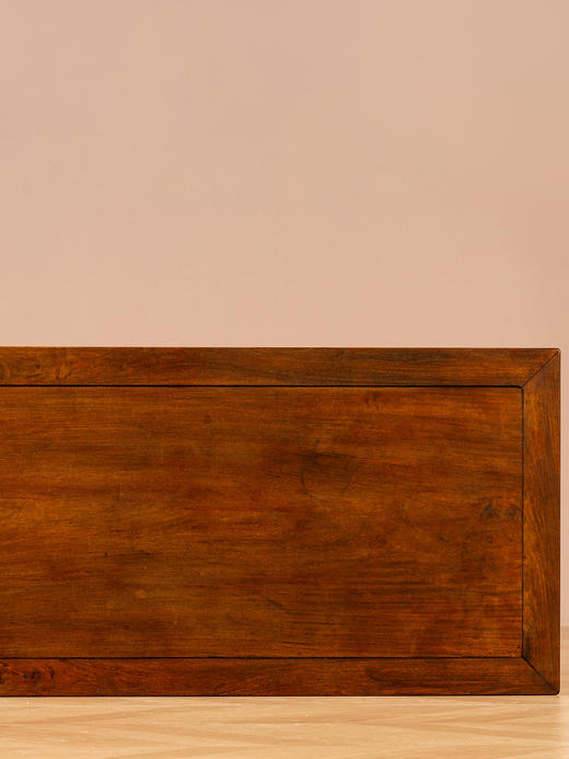 清	黄花梨四面平独板画桌 商品图3