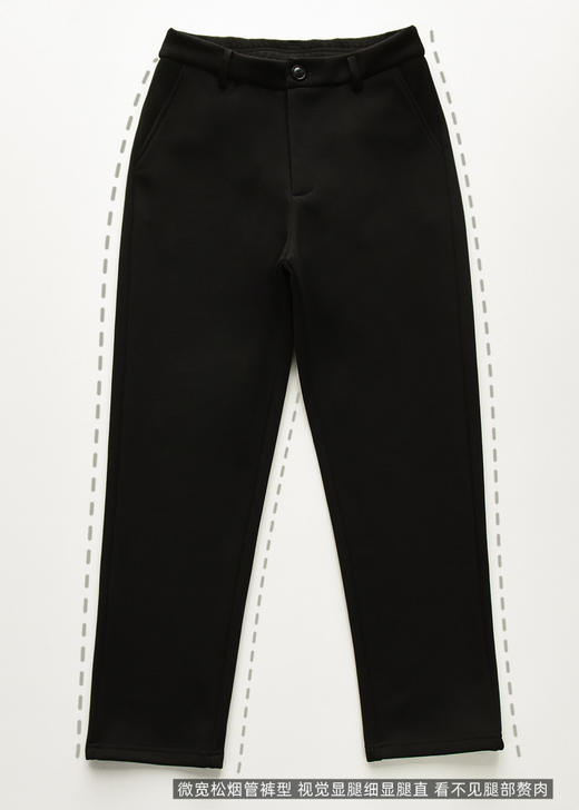 加厚银狐绒保暖西装烟管显瘦神裤一条过冬 商品图11