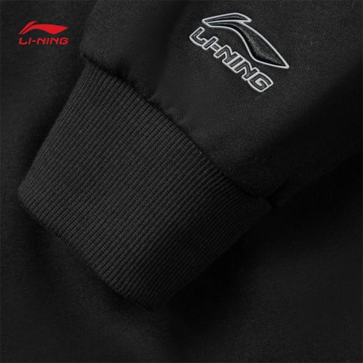 李宁男子加绒保暖套头卫衣AWDVA45 商品图8