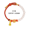 心选丨“珠”事如意红绳马年大势至菩萨手工编绳手链 铜镀18K真金祈福卡设计礼品盒 商品缩略图11