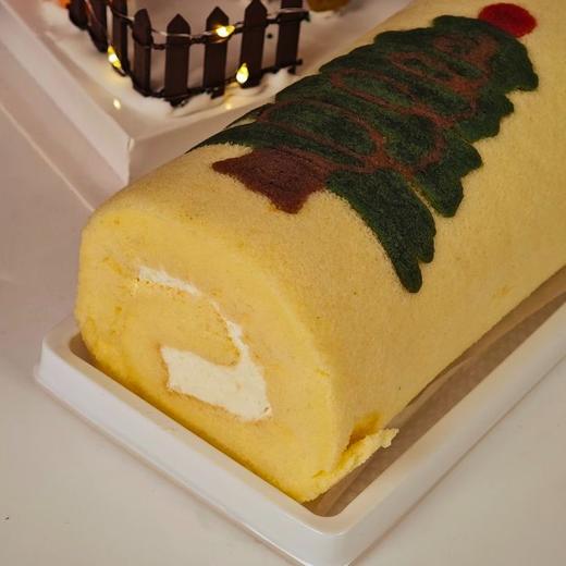 【圣诞瑞士卷组合】320克/盒 只用动物奶油  质感醇厚天然奶香 商品图2