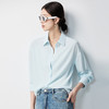 罗蒙女士长袖衬衫简约休闲百搭时尚气质优雅通勤长袖衬衣女 商品缩略图4