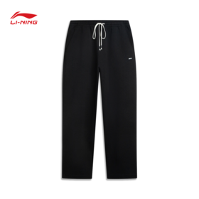 李宁反伍BADFIVE男子直筒宽松卫裤AKLV773