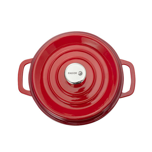 法格（FAGOR）法格铸铁珐琅锅FG-HZT2201TG【LXGWZQ5.0】 商品图2