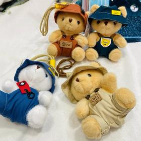 逍遥酷酷熊挂件，玩具，这也太可爱了，萌萌哒，让你爱不释手