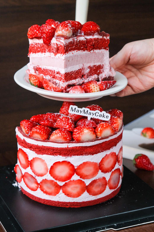 草莓“红”运大满贯（红丝绒胚）【A5186】 商品图5