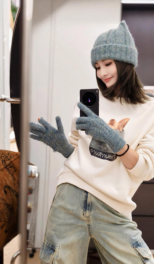 美洋加绒卫衣立体汉堡+植绒法棍卫衣 商品图6