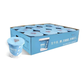 【超市】简爱 裸酸奶风味发酵乳 100g*12杯/盒