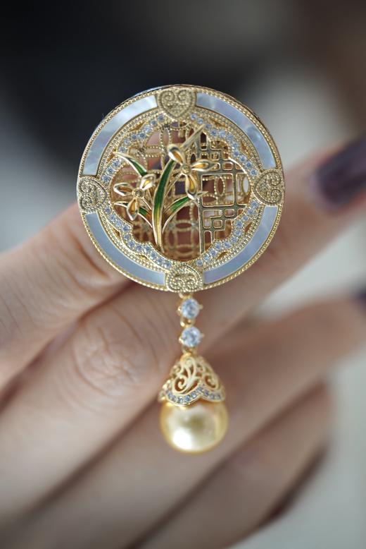 梅兰竹菊金水滴艺术系列（合集） 商品图5