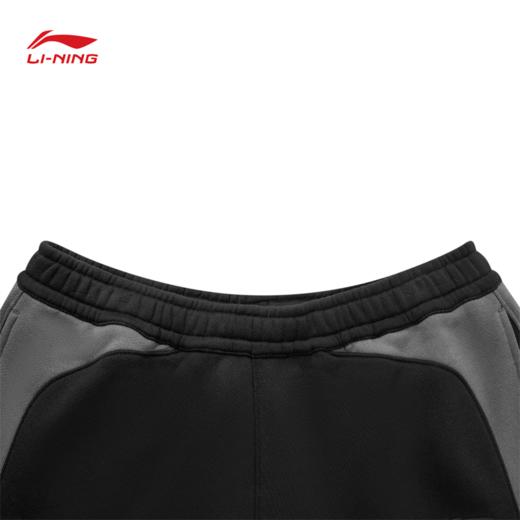 李宁 x LPL联名系列男子直筒保暖宽松机车裤卫裤AKLV849 商品图5