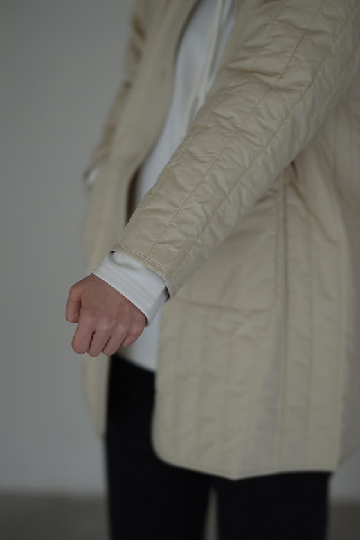 两色定制面料薄棉服 商品图4