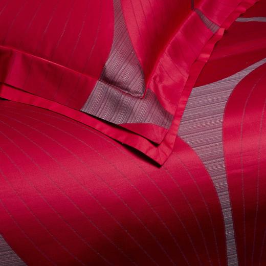 恐龙家纺XX 【欧布拉】80S全棉色织提花婚庆四件套（线下专柜款） 商品图3