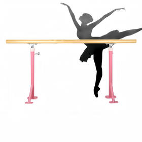 【邮费单独收取】【格物系列】落地式舞蹈把杆墙壁固定压腿杆落地固定舞蹈室把杆家用舞蹈压腿杆【可先看样，样品7天无理由退货。大货不退】