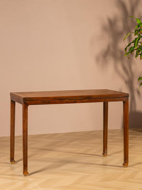 清	黄花梨四面平独板画桌