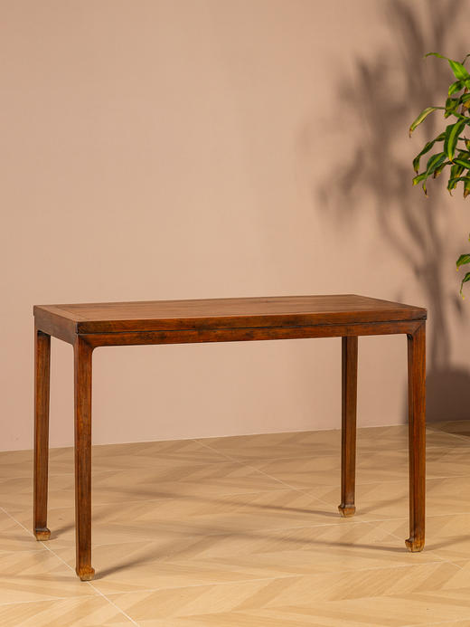 清	黄花梨四面平独板画桌 商品图0