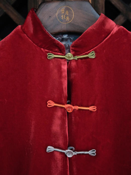 【预售】盛唐牡丹  Kids 中国红马跃新春双穿外套 商品图7