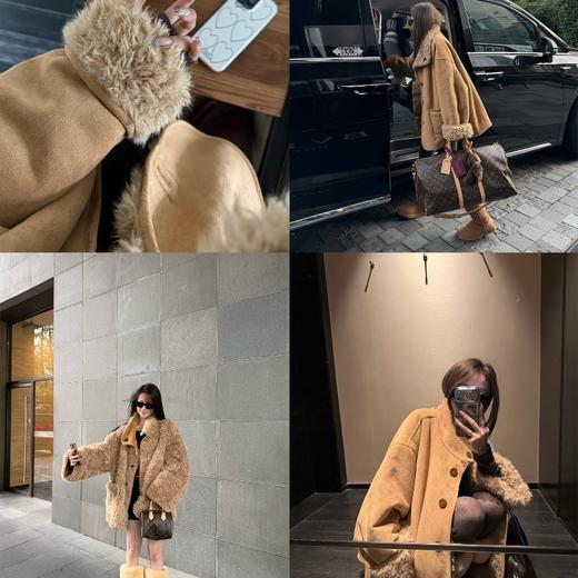 一件顶两件！【 LEOS VITI双面穿羊羔绒外套】毛绒切换两种时髦  闭眼入不亏 商品图1