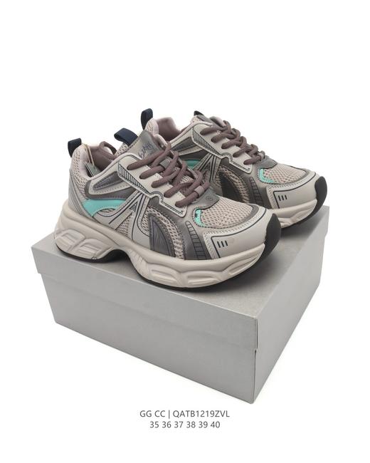 女鞋 经典休闲运动鞋奢侈品百搭老爹鞋 商品图0