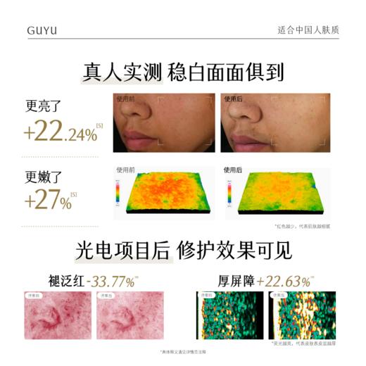 【三八焕新周】谷雨美白奶罐pro升级版加倍美白修护30g/50g/50g*2经典款热销四季适用好吸收不粘腻谷雨主线王牌产品 商品图5