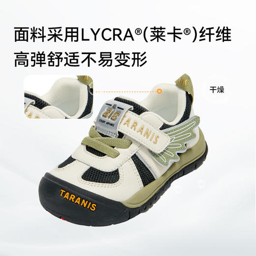 泰兰尼斯218户外学步鞋春季新款男宝宝轻便软底女童防滑婴幼儿鞋T01T6A8542 商品图2